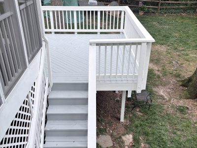 Deck Painting Project