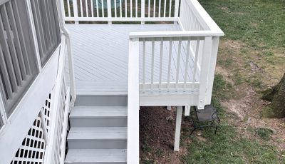 Deck Painting Project