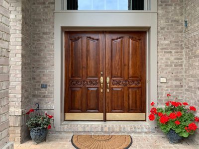 Door Staining