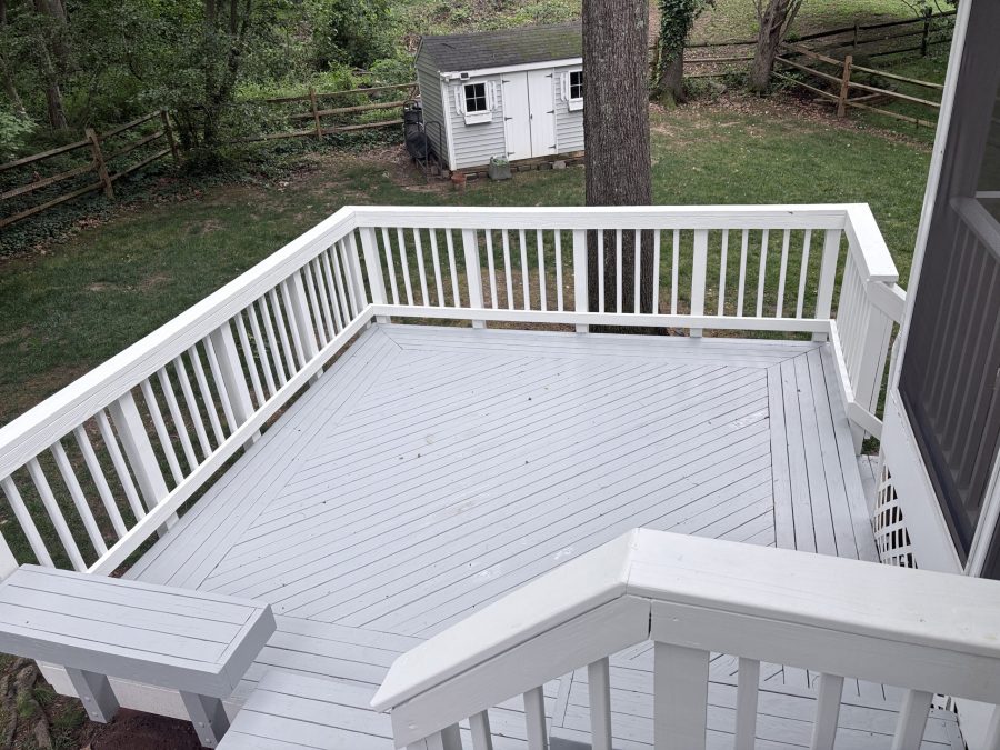 Deck Painting Project Preview Image 1