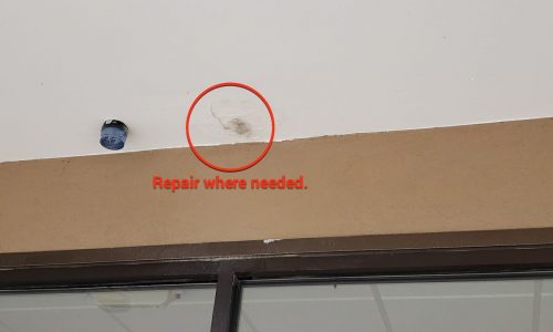 Refreshed Worn Paint