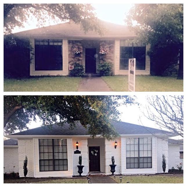 Exterior painting by CertaPro house painters in Richardson, TX