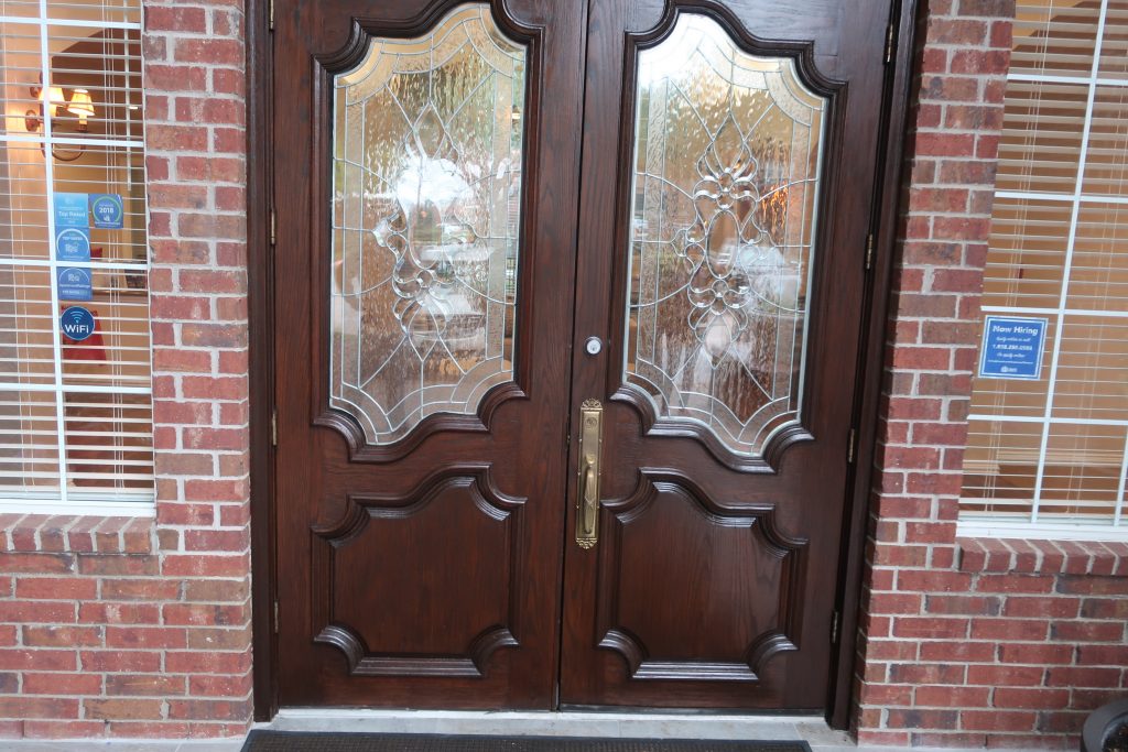 Stained Front Doors CertaPro Painters of Richardson
