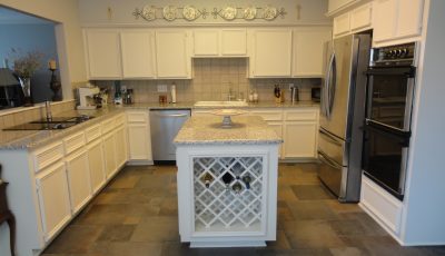 Interior kitchen painting by the experts at CertaPro Painters in Sherrill Park, TX