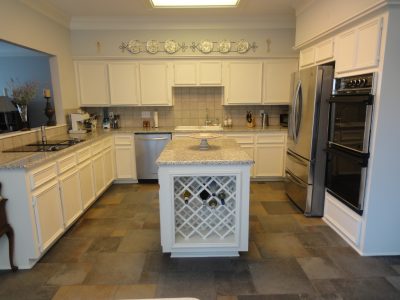 Interior kitchen painting by the experts at CertaPro Painters in Sherrill Park, TX