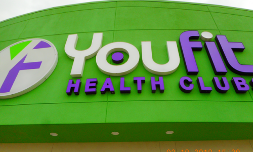 Youfit Health Club Retail Painting