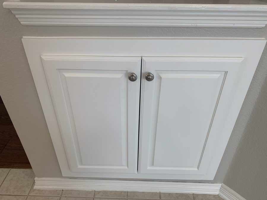 white painted cabinet Preview Image 1