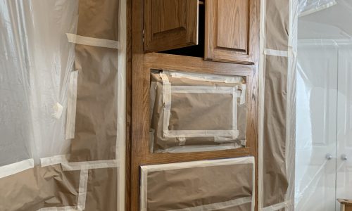 Wrapped Cabinets