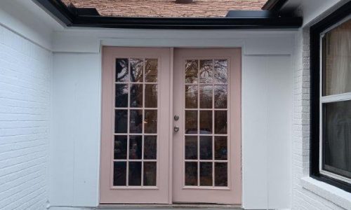 Double Pink Doors (After)