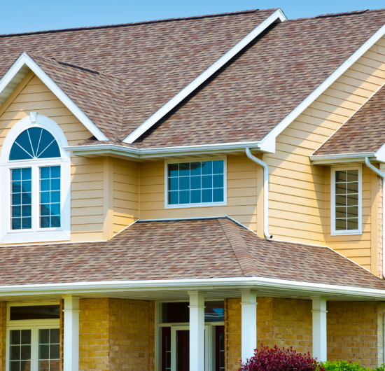 Home With Vinyl Siding