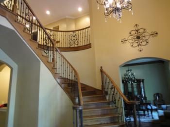 Carpentry & Staining by CertaPro house painters in Richardson, TX