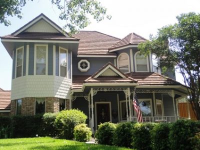 Exterior painting by CertaPro house painters in North Garland, TX