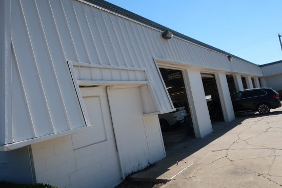 BMW roofing renovation