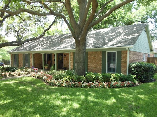 Exterior painting by CertaPro house painters in Dallas, TX