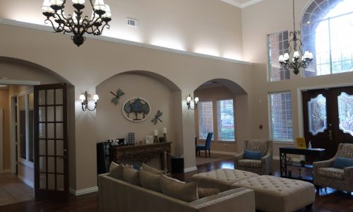 Lobby Area After Painting