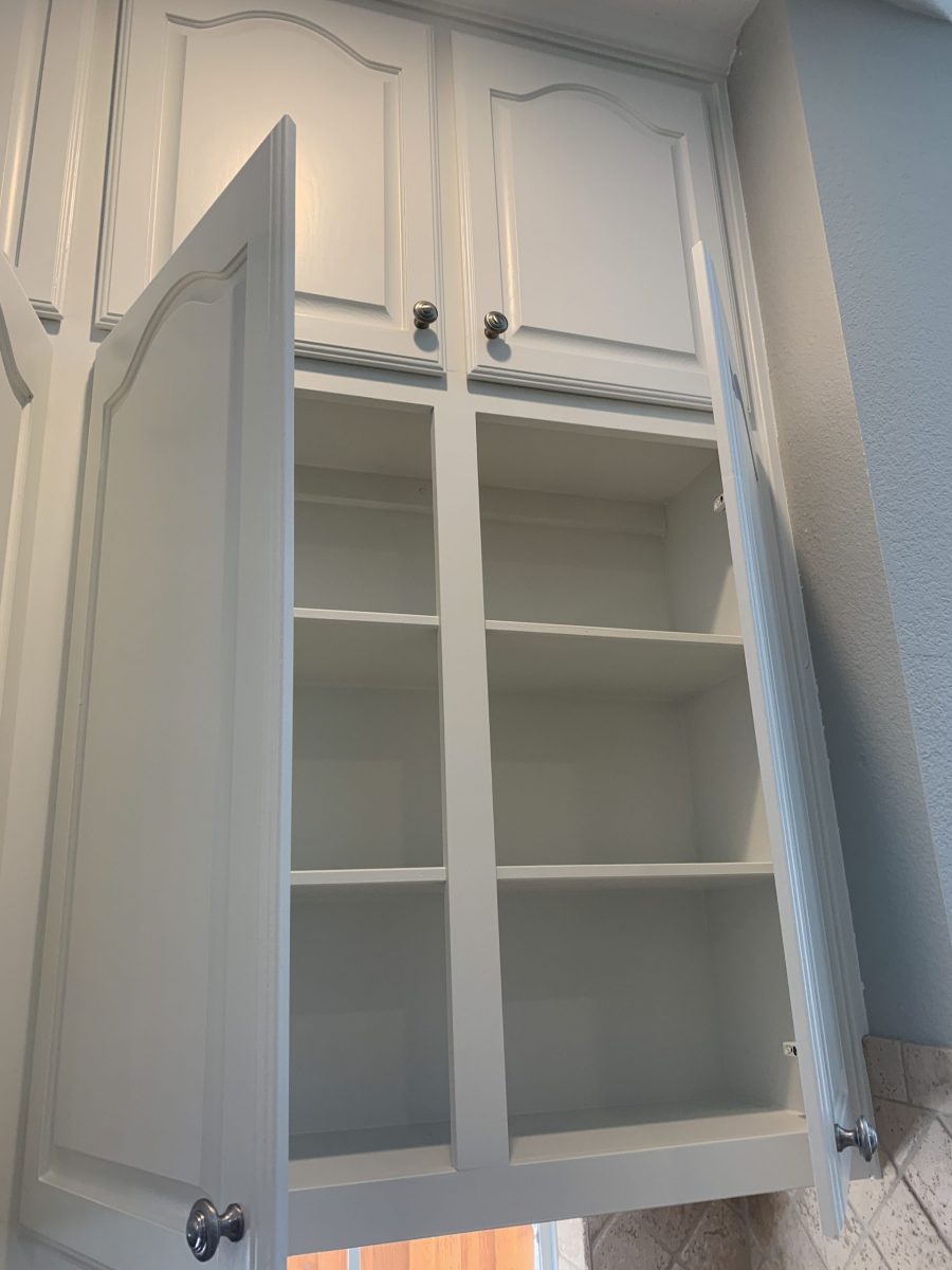 interior and exterior of cabinet painted Preview Image 3