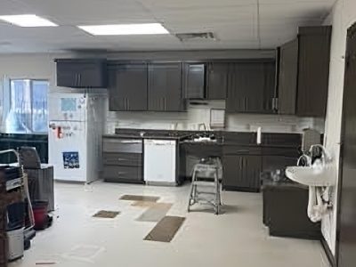 Final Result of Cabinets Repainted