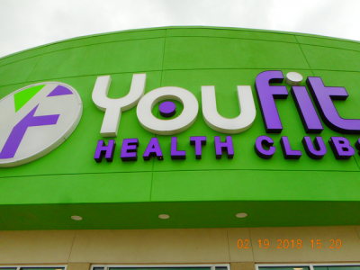 Youfit Health Club Retail Painting