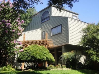 Exterior painting by CertaPro house painters in Richardson, TX