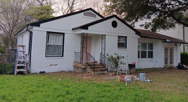 Exterior House Painting Project in Dallas, TX