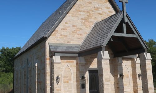Condition of the Chapel Before Staining