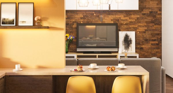 dining and kitchen refresh and paint