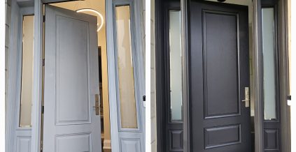 Front Door Staining and Painting