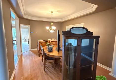 residential interior painting dining room