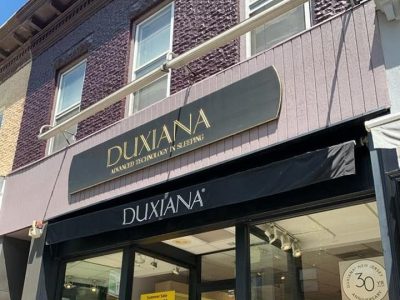 Duxiana Retail Store Exterior Painting Ridegwood, NJ