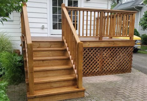 Deck Staining in Paramus