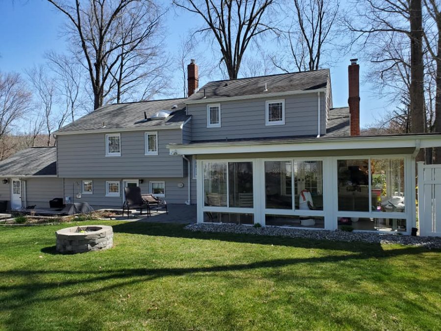 Back of House After Exterior House Painting Services Wayne, NJ Preview Image 2