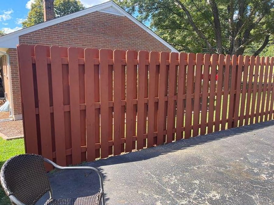 Residential Fence Painting completed by CertaPro Painters of Roanoke, VA Preview Image 1