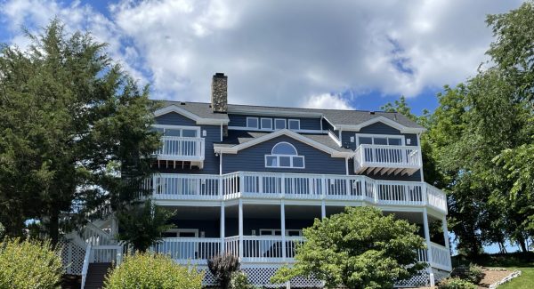 Residential Exterior after professional painting