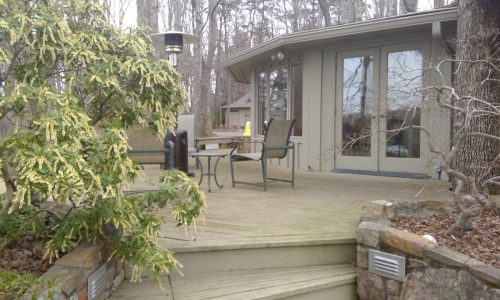 Deck and Steps Before