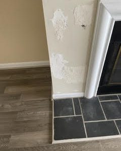 Fireplace Wall Before