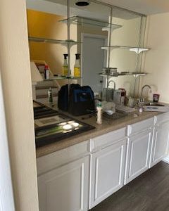 Cabinets Wall Before