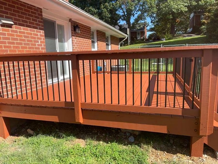 After Residential Deck Painting & Staining Preview Image 2