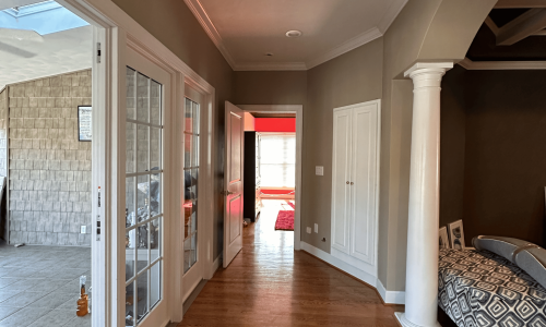 Hall and Side Patio