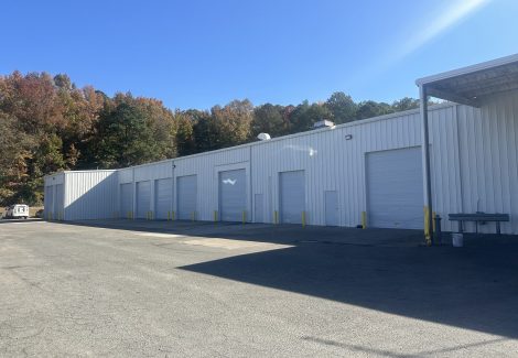 western branch diesel facility exterior after painting