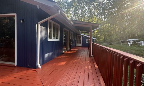Deck Power Washing & Painting