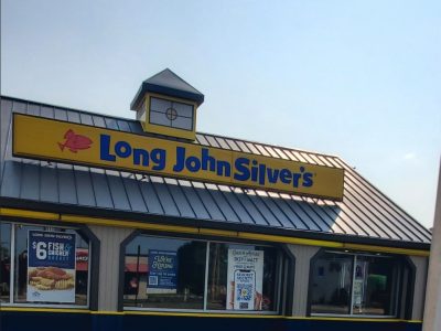 commercial restaurant after painting