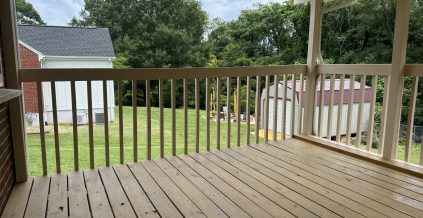 Roanoke Residential Deck Staining
