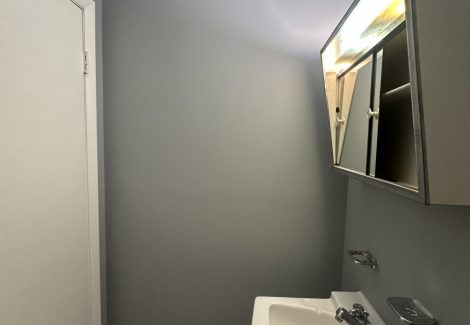 bathroom after painting