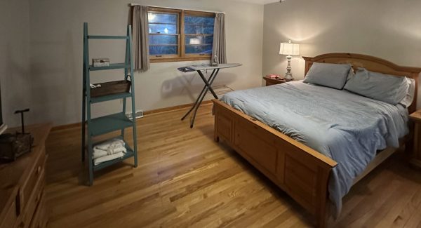 bedroom after painting