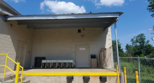 Retail Store Dock Roof Painting