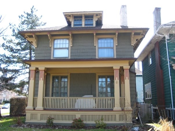 Exterior house painting by CertaPro painters in Rochester, NY