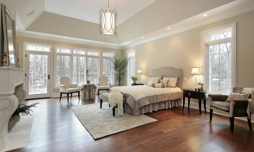 Master Bedroom with contrast