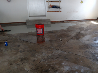 Garage floor epoxy coating service by CertaPro Painters of Rochester Southeast, NY