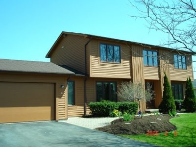 Exterior painting by CertaPro house painters in Fairport, NY