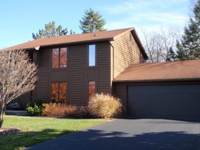 Exterior house painting by CertaPro painters in Pittsford, NY
